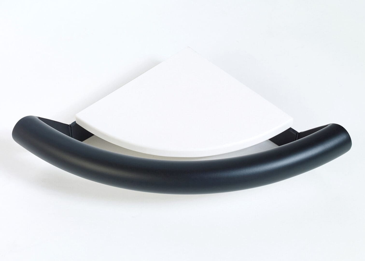 Corner shelf with grab bar (Polished, Brushed, Bronze, Matte Black, Brushed Gold)