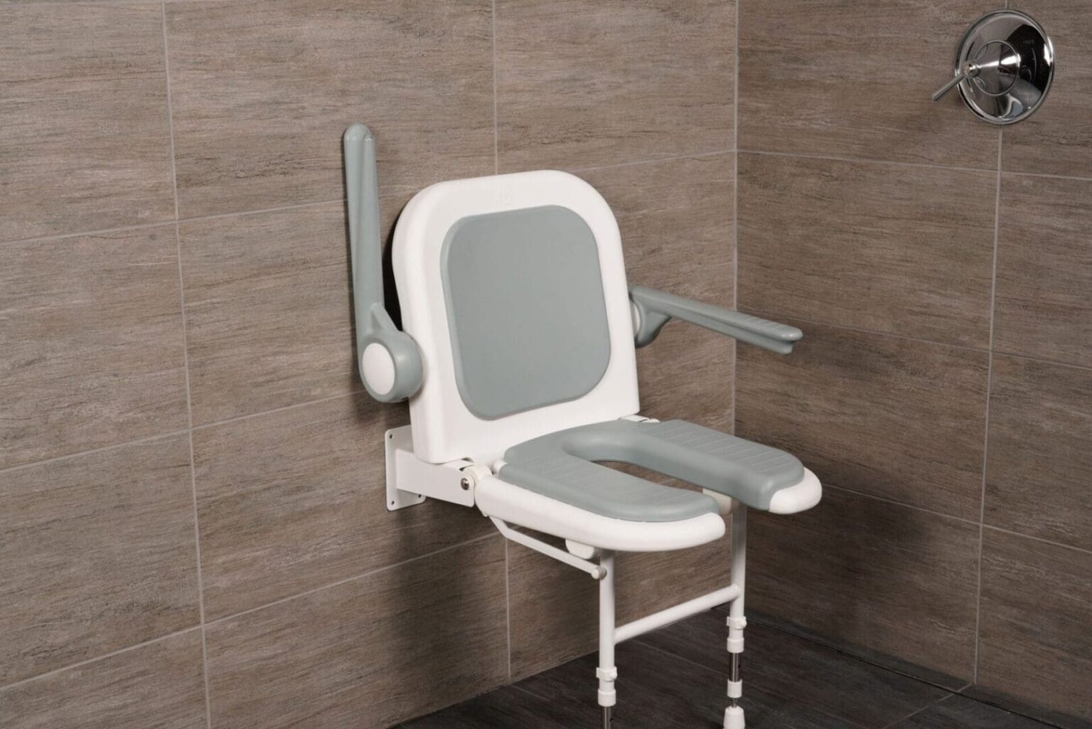 27" U-shape Healthcare shower seat