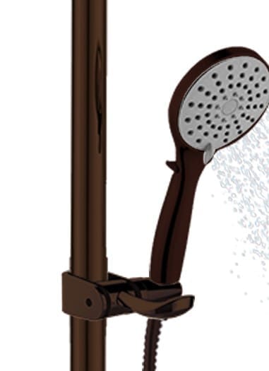 3 Function Hand Shower with Trickle control(Polished chrome, Brushed nickel, Oil Rubbed Bronze, and Matte Black)