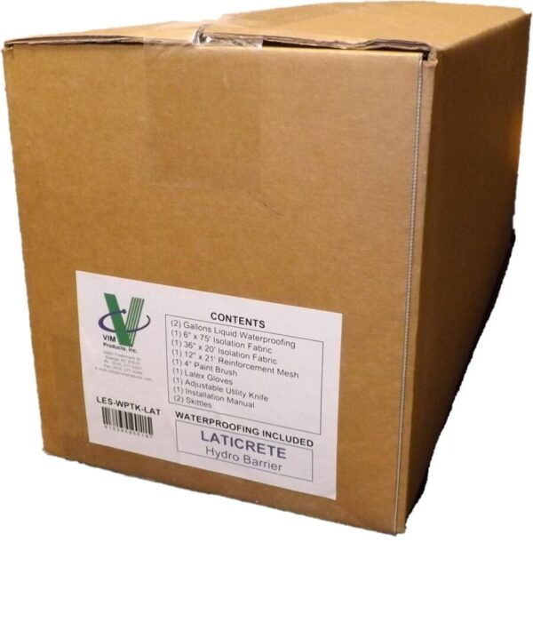 Laticrete water proofing kit