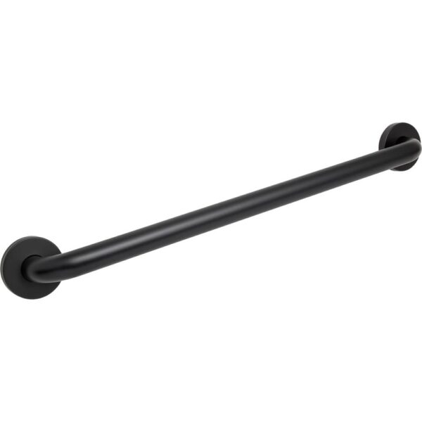 Matte black Straight grab bars. Available sizes: 12", 16", 18", 24", 30", 36", 42", 48".