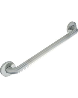 12" Brushed Peened grab bar
