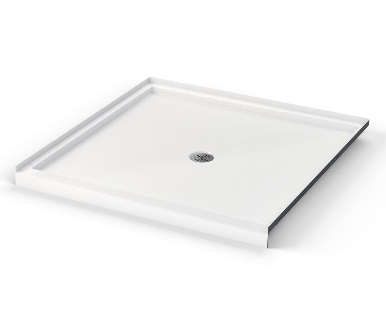 SB-42X42.jpg 42 x 42 " Low-threshold shower base with center drain