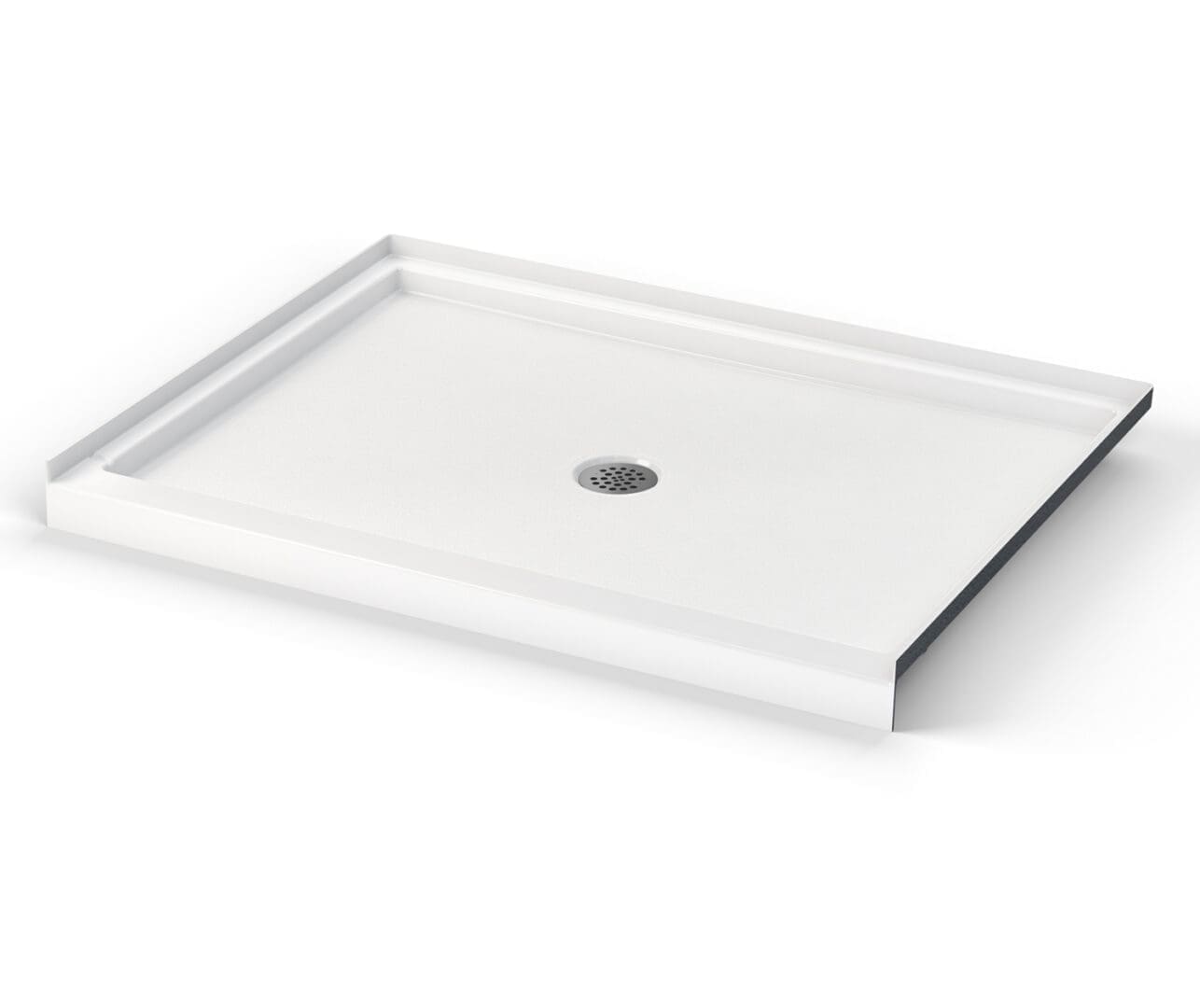 SB-48X34.jpg 48 x 34 " Low-threshold shower base with center drain