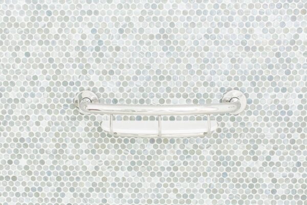 Shampoo shelf grab bar (Polished, Brushed, Bronze, Matte Black, Brushed Gold)