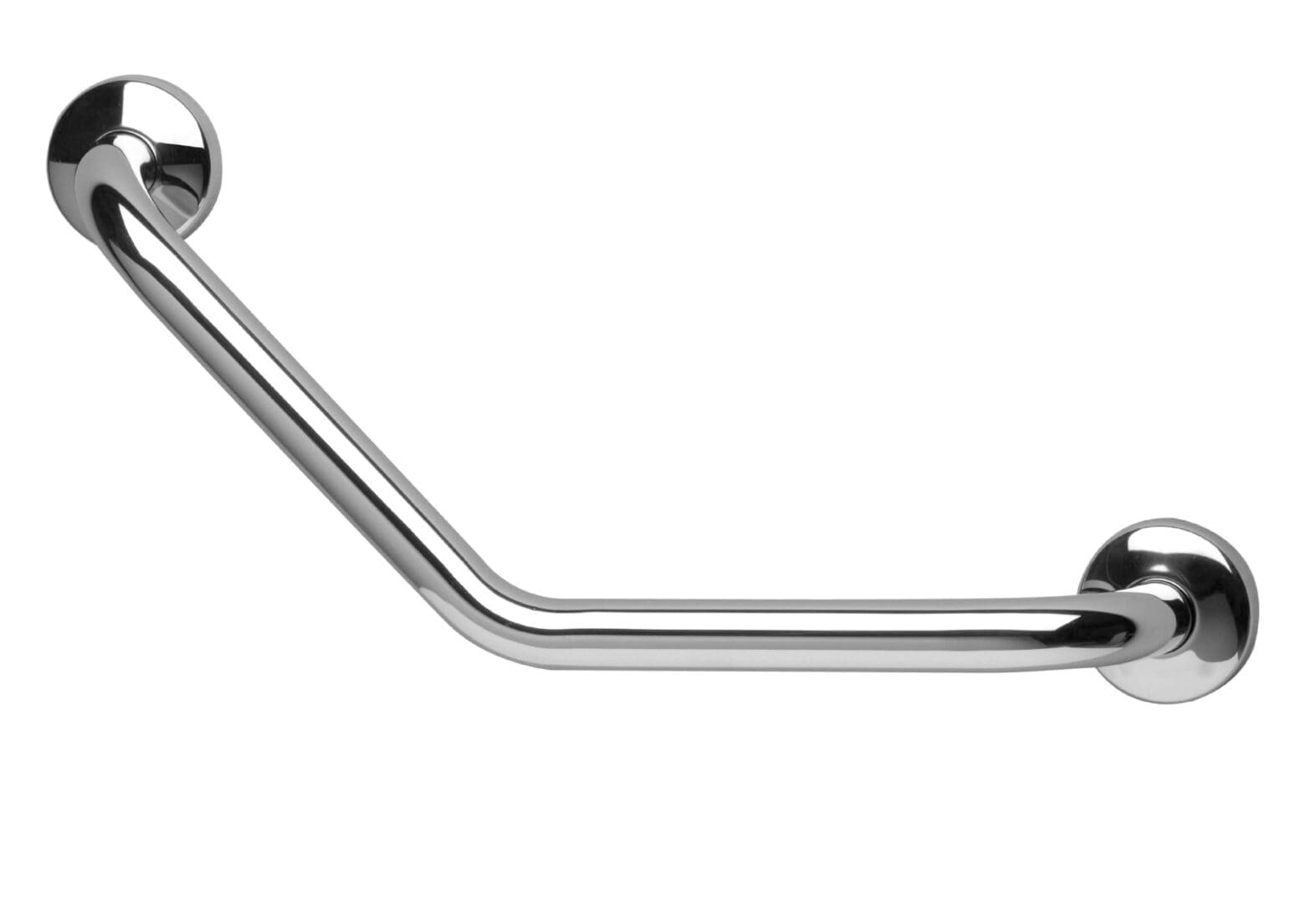 Brushed 135 Angled safety support bar - Image 1