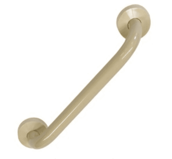Ivory Warm-To-Touch grab bars. Available sizes: 12", 16", 18", 24", 30", 36", 42", 48". 