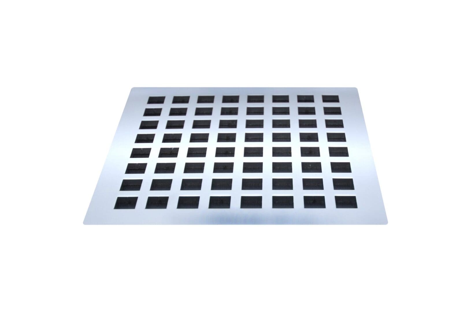 Square strainer for level entry shower system (Polished, Brushed, ORB, Matte Black, Brushed Brass) - Image 1